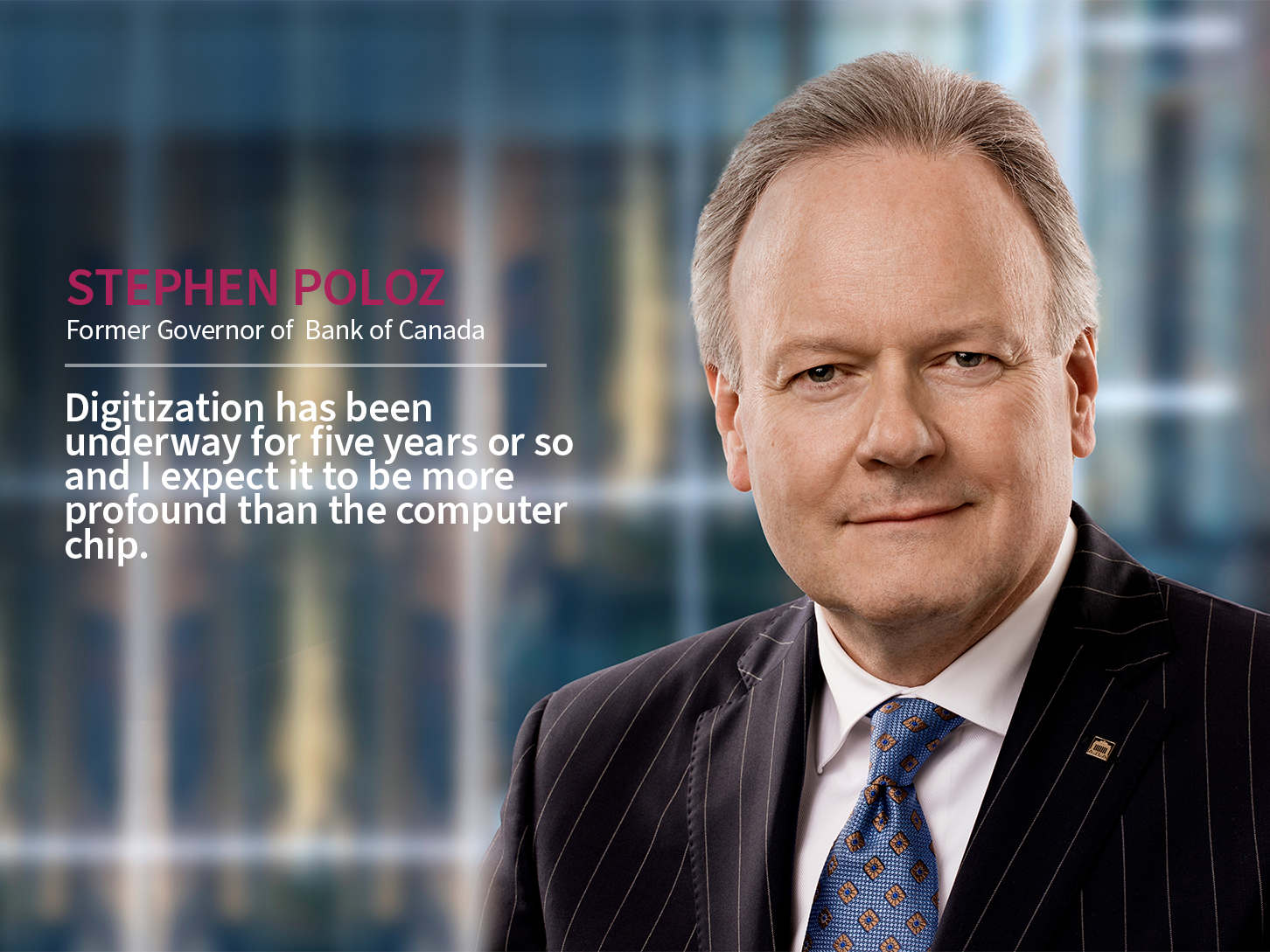 Stephen Poloz talks to Pender about his new book, The Next Age of Uncertainty Part 1
